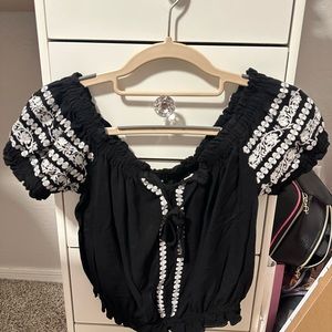 FOREVER21 vaquera/cowgirl style top